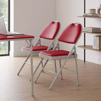 Lot de 2/4/6 chaises pliantes avec patins antidérapants Chaises de réception pour l'intérieur et l'extérieur, chambre, salle à manger