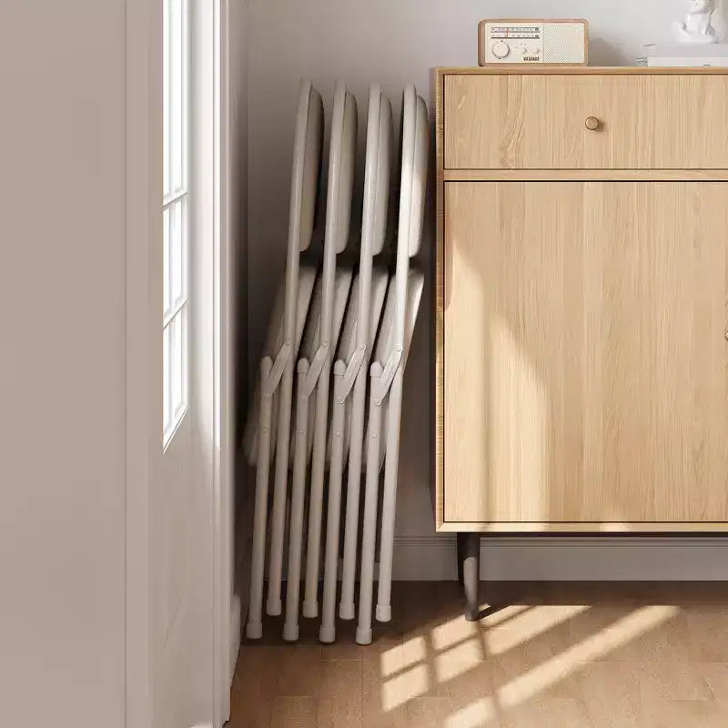 Lot de 2/4/6 chaises pliantes avec patins antidérapants Chaises de réception pour l'intérieur et l'extérieur, chambre, salle à manger