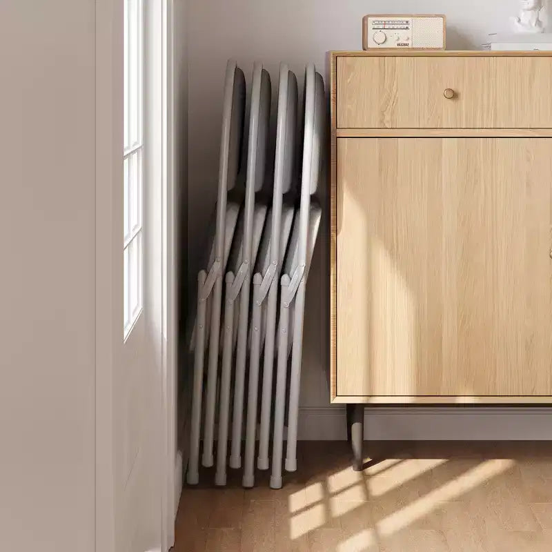 Lot de 2/4/6 chaises pliantes avec patins antidérapants Chaises de réception pour l'intérieur et l'extérieur, chambre, salle à manger