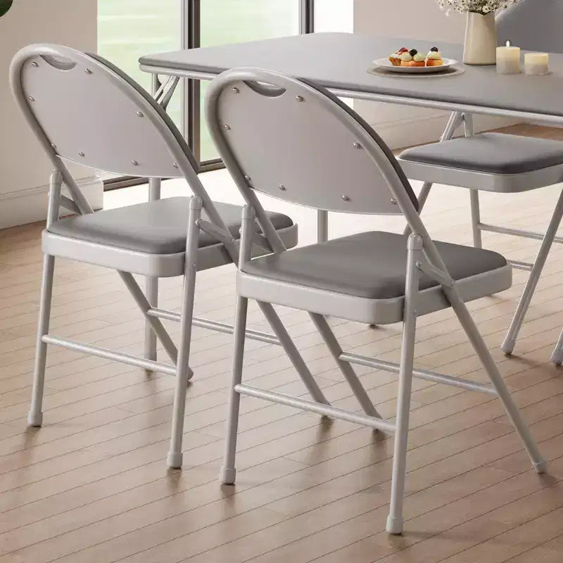 Lot de 2/4/6 chaises pliantes avec patins antidérapants Chaises de réception pour l'intérieur et l'extérieur, chambre, salle à manger