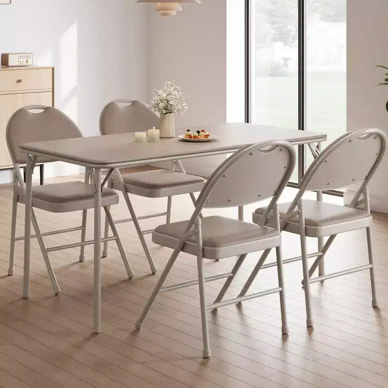 Lot de 2/4/6 chaises pliantes avec patins antidérapants Chaises de réception pour l'intérieur et l'extérieur, chambre, salle à manger