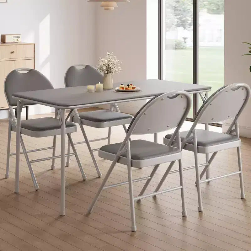 Lot de 2/4/6 chaises pliantes avec patins antidérapants Chaises de réception pour l'intérieur et l'extérieur, chambre, salle à manger