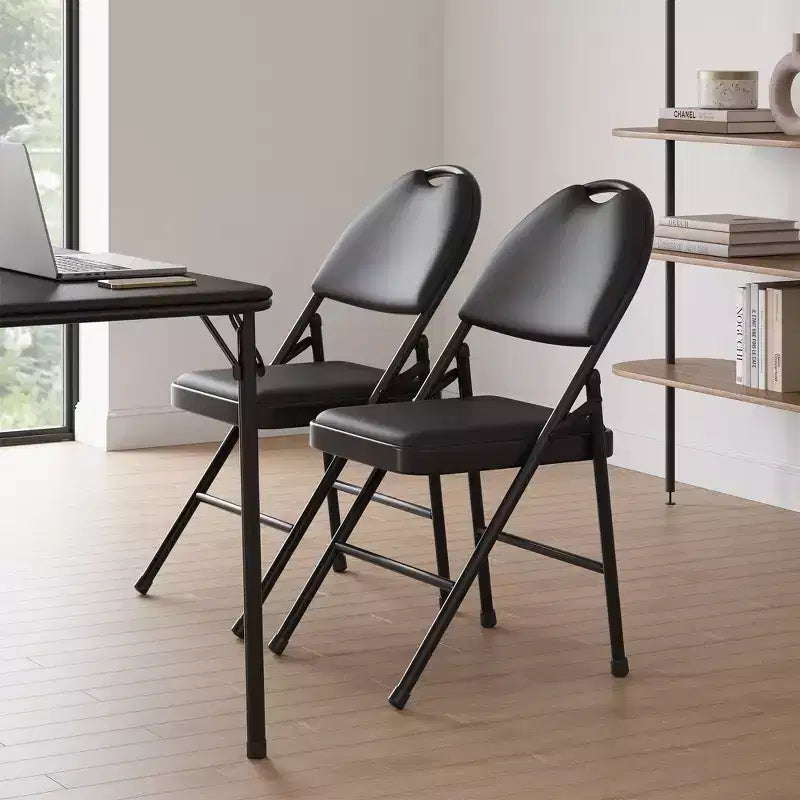 Lot de 2/4/6 chaises pliantes avec patins antidérapants Chaises de réception pour l'intérieur et l'extérieur, chambre, salle à manger