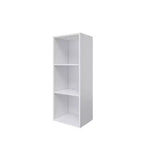 Étagère bibliothèque à 3 niveaux en bois de 31,5 po de hauteur