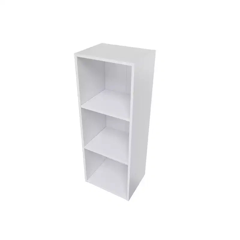 Étagère bibliothèque à 3 niveaux en bois de 31,5 po de hauteur