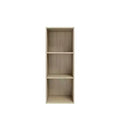 Homez 31.5 in. Tall Wood 3-Shelf Etagere Bookcase