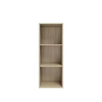 Homez 31.5 in. Tall Wood 3-Shelf Etagere Bookcase