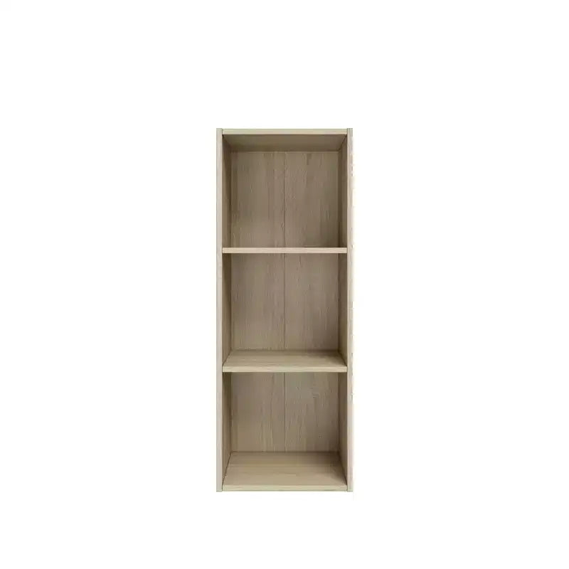 Homez 31.5 in. Tall Wood 3-Shelf Etagere Bookcase