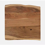 Table d'appoint carrée Nature's Edge 24'' en acacia massif