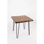Table d'appoint carrée Nature's Edge 24'' en acacia massif