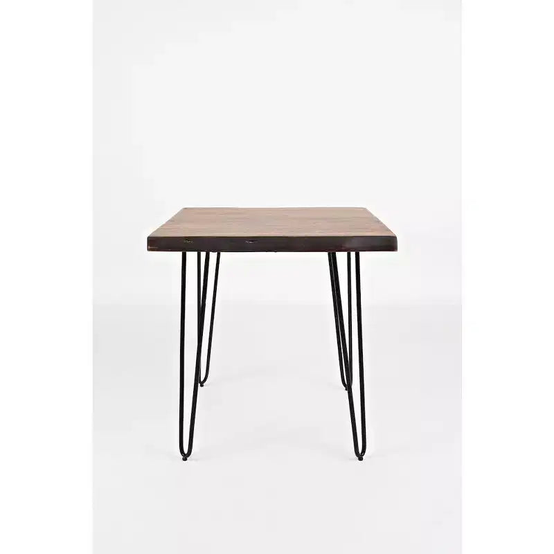 Table d'appoint carrée Nature's Edge 24'' en acacia massif