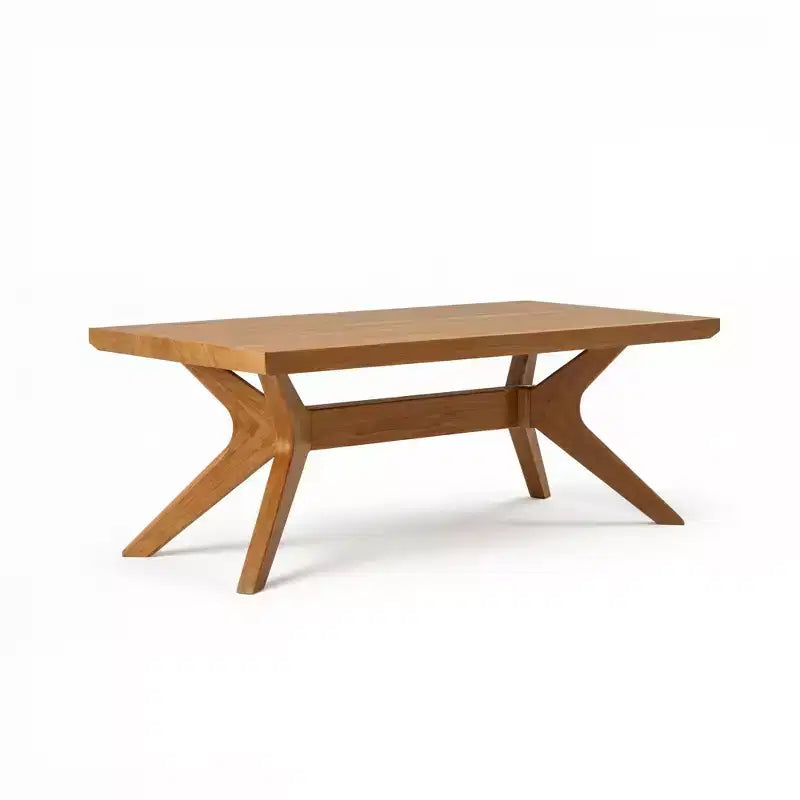 Table basse rectangulaire à pieds croisés (1220 mm x 610 mm)