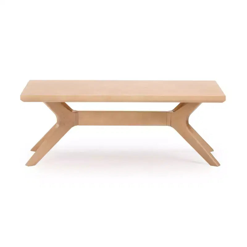 Table basse rectangulaire à pieds croisés (1220 mm x 610 mm)
