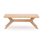 Table basse rectangulaire à pieds croisés (1220 mm x 610 mm)