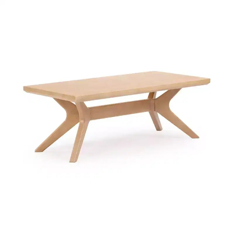Table basse rectangulaire à pieds croisés (1220 mm x 610 mm)