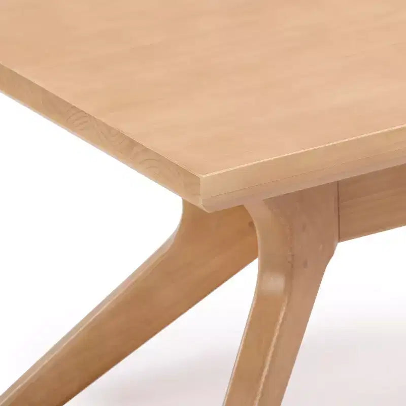 Table basse rectangulaire à pieds croisés (1220 mm x 610 mm)