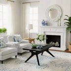 Cross Leg Rectangular Coffee Table (48in x 24in / 1220mm x 610mm)