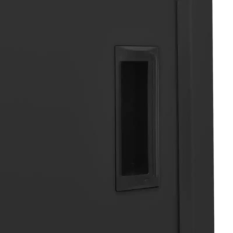 Classeur de bureau en acier avec porte coulissante