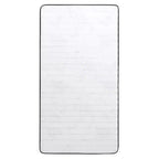 Matelas hybride à ressorts ensachés confort supérieur de fermeté moyenne en boîte avec surface en tissu tricoté et mousse certifiée CertiPUR-US