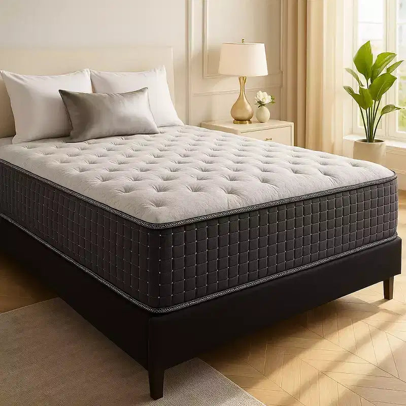 Continental Sleep 14 Medium Firm Pocket Coil Hybrid Mattress,